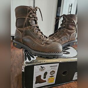 Georgia work boot composite toe logger AMP LT women's 7.5  GB00501ZA